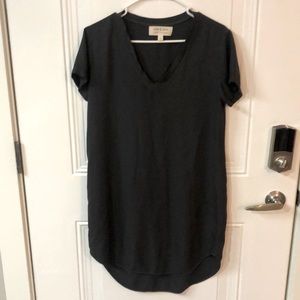 Dark Gray Cloth & Stone T-Shirt Dress Size S